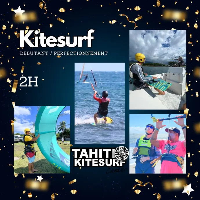 Kitesurf cours à la séance