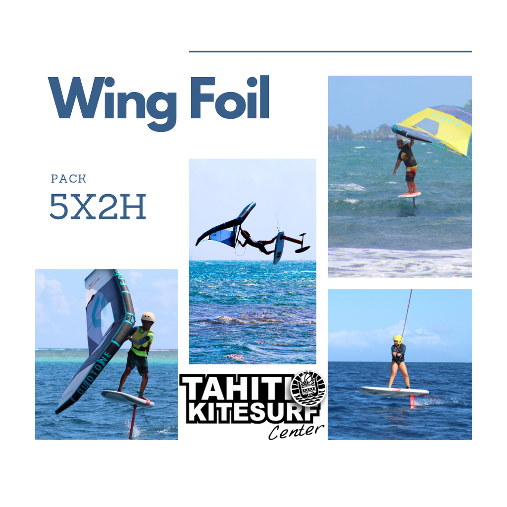 Pack 5X2H wing foil