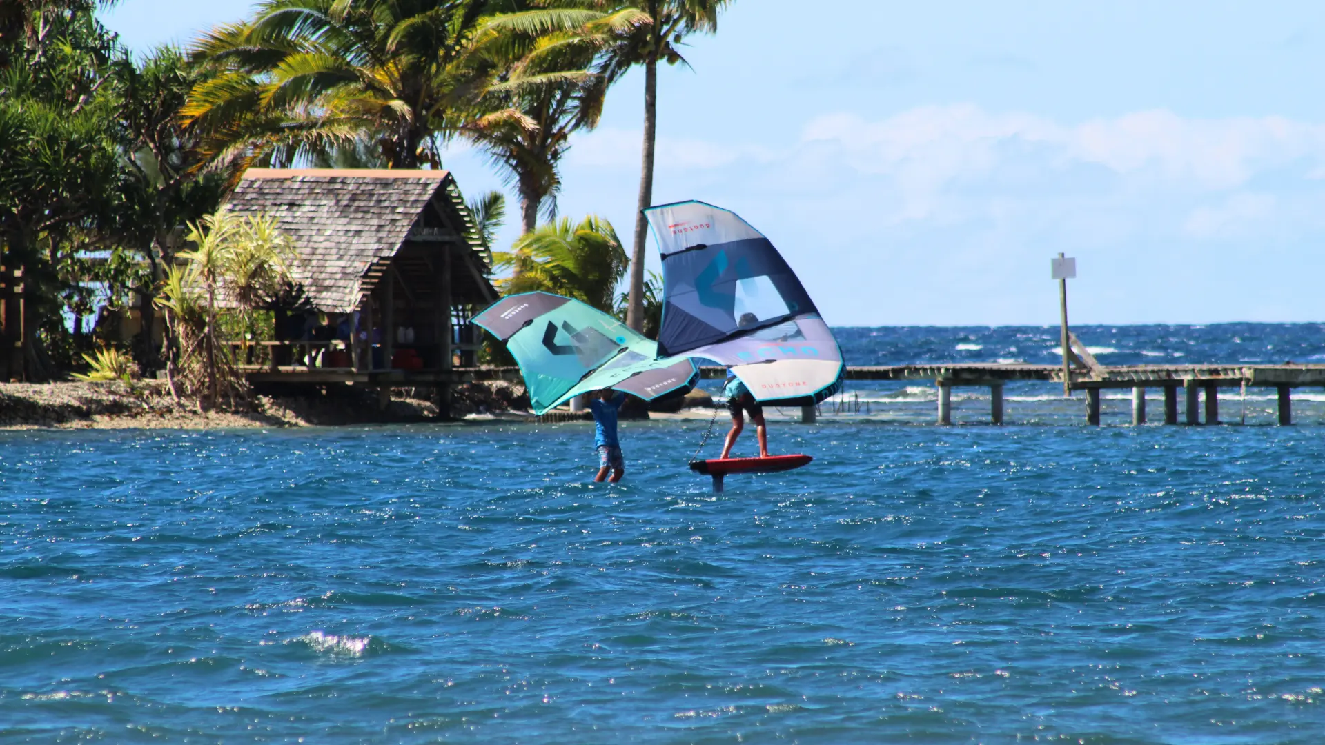 Perfectionnement wing foil