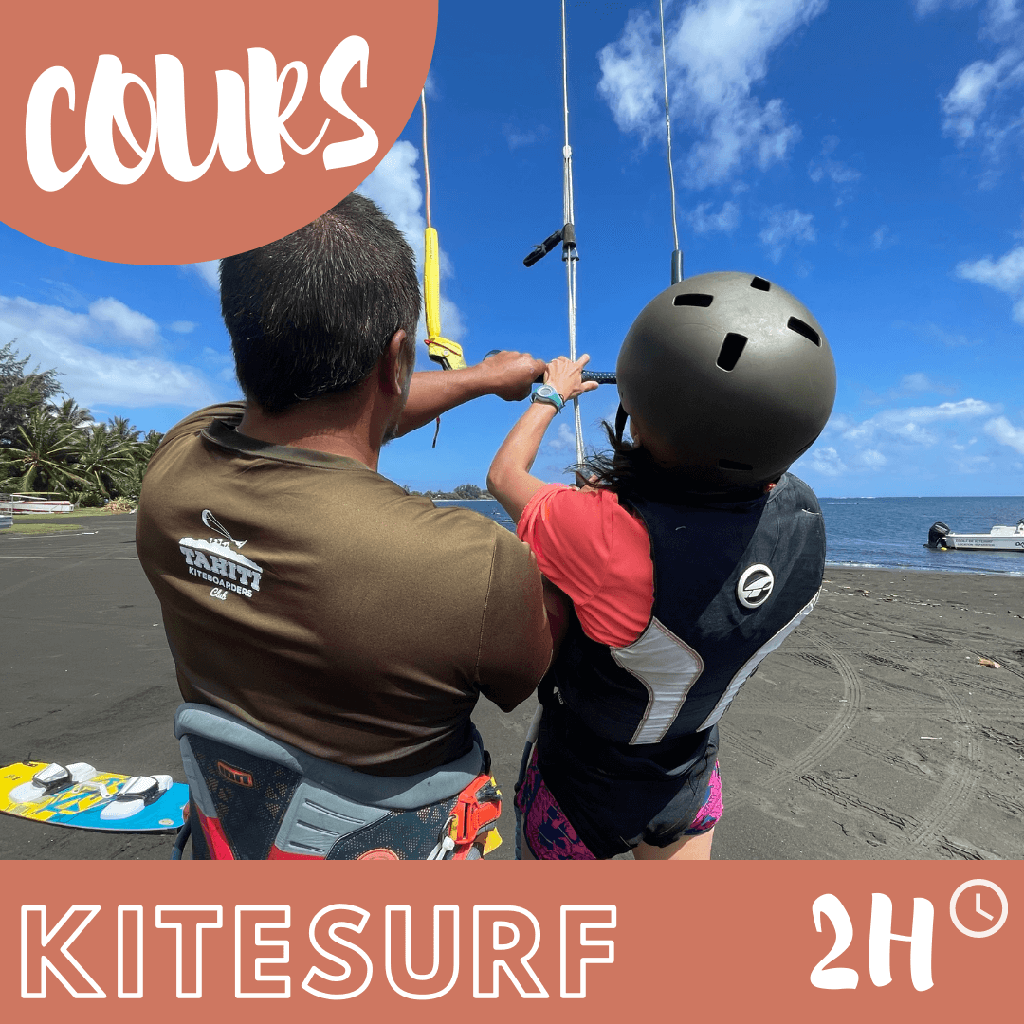 Cours d'initiation kitesurf 2H