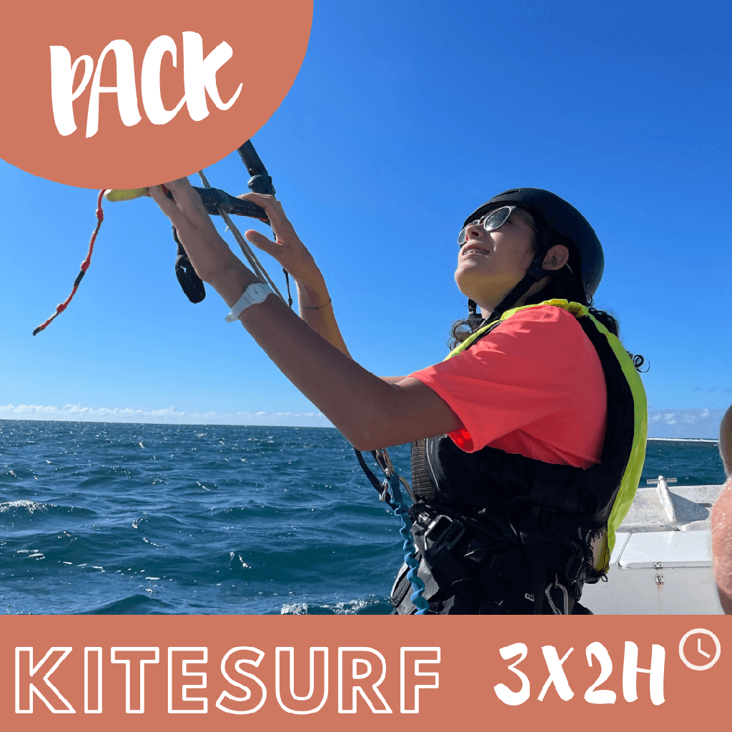 Pack 3X2H kitesurf
