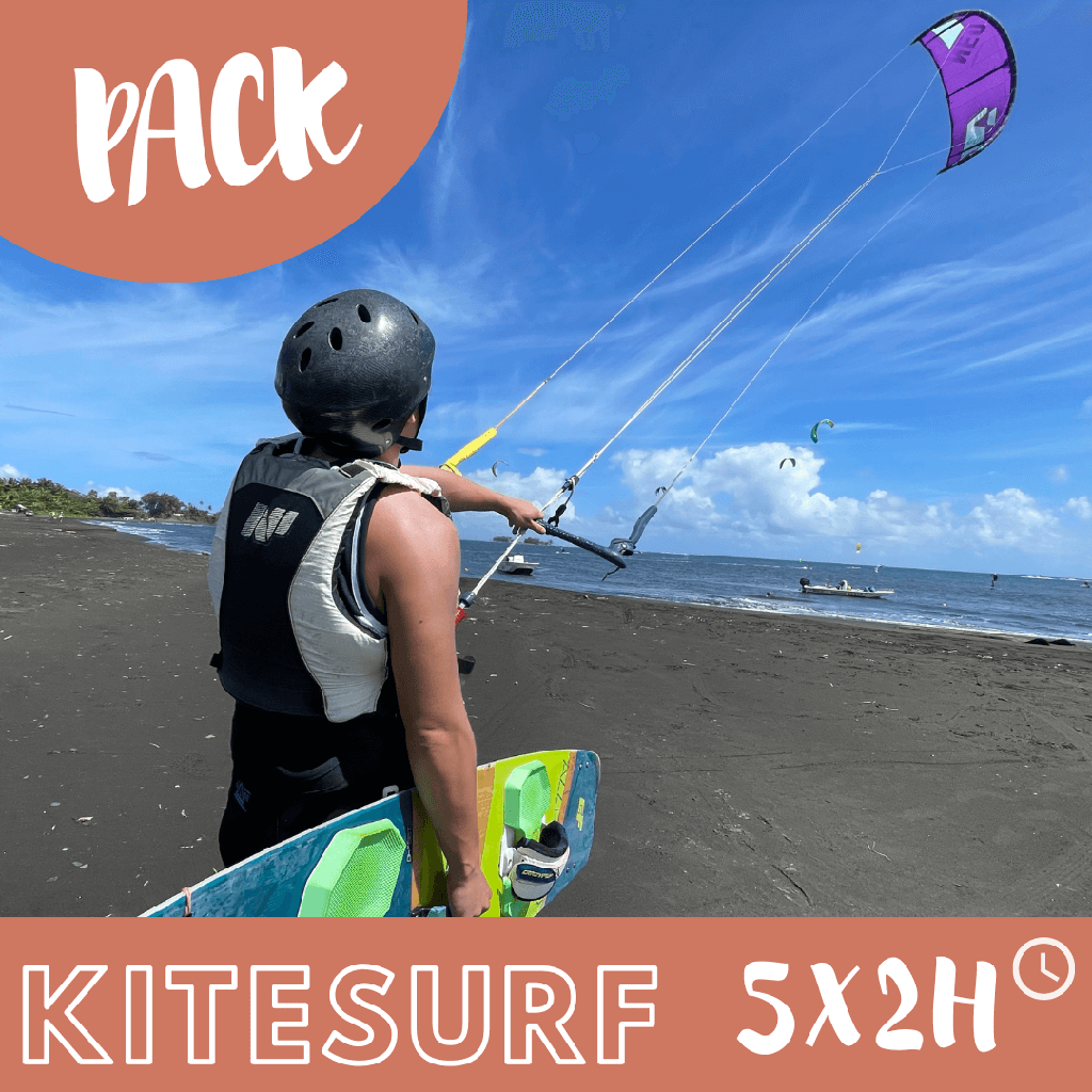 Pack 5X2H kitesurf