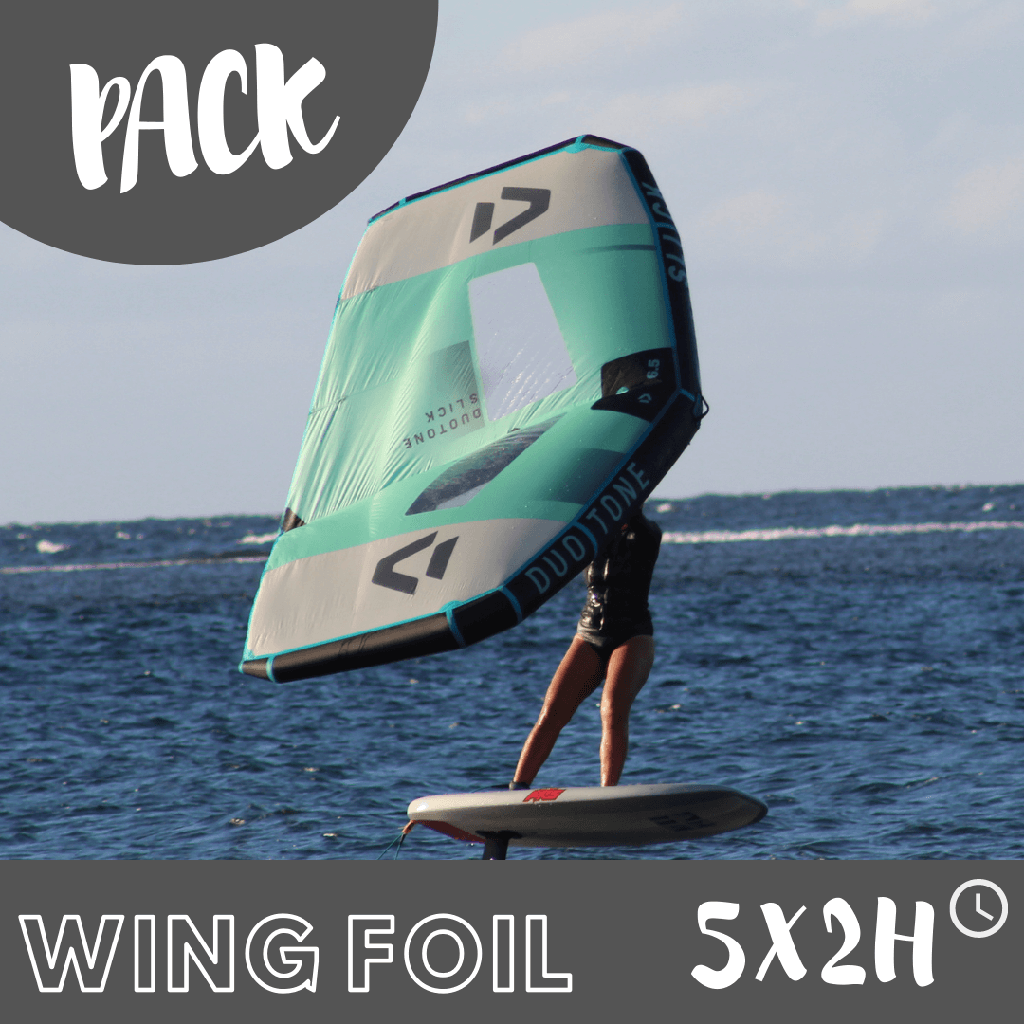 Pack 5X2H wing foil