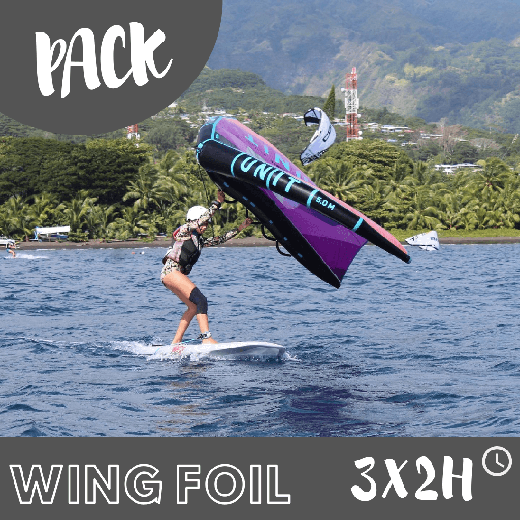 Pack 3X2H wing foil