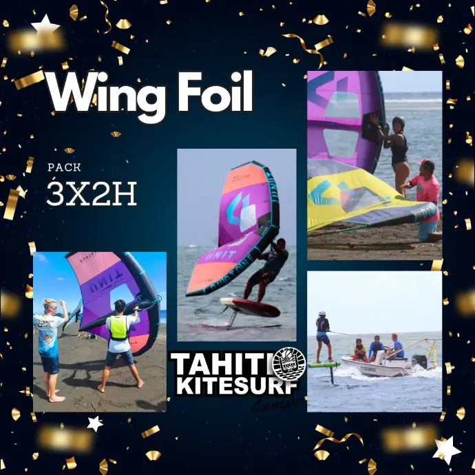 Pack 3X2H wing foil